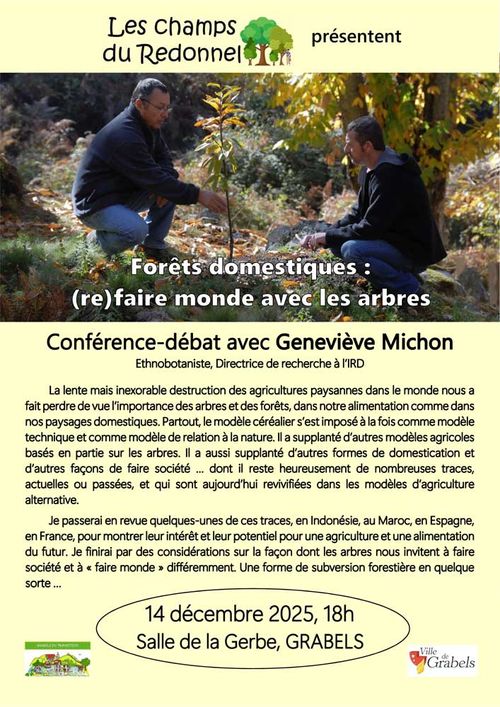 Forêts domestiques, (re)faire monde avec les arbres 