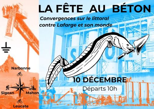 La fête au béton - convergence sur le littoral contre le béton