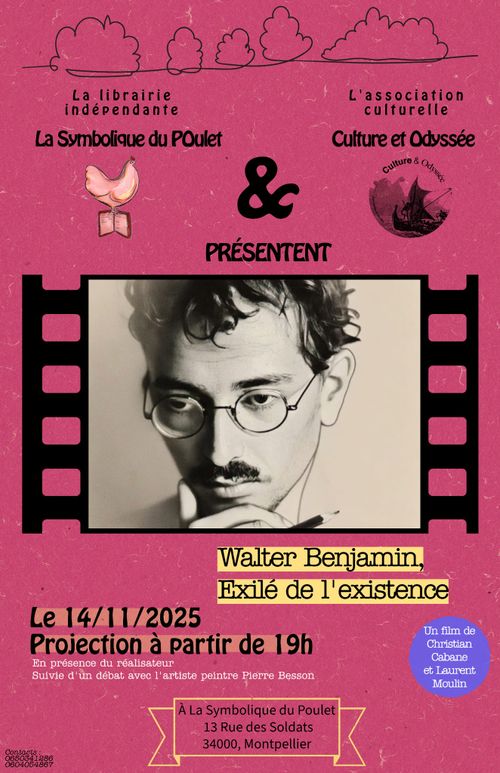 Film Walter Benjmain, exilé de l'existence