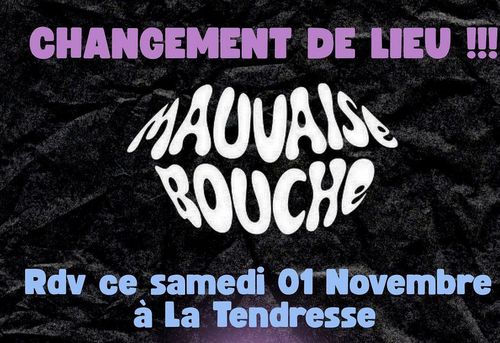 Soirée de soutien/Release party Mauvaise bouche/F.I.R.E/La Cale Sifflée