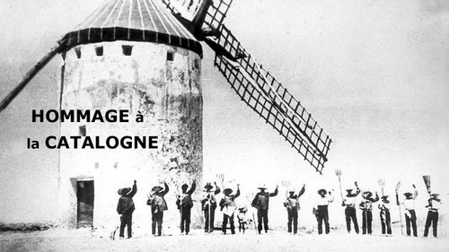 Projection-Débat  "Hommage à la Catalogne" à l'Utopia en collaboration avec le Centre Ascaso-Durruti