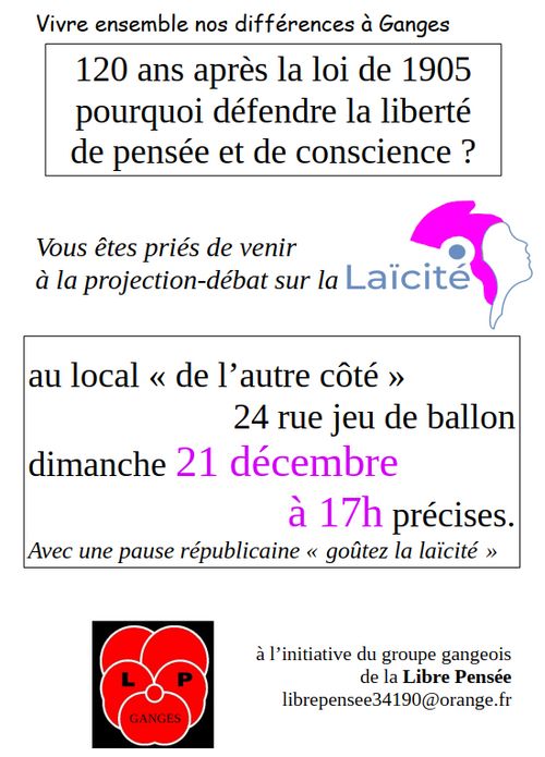 120 ans de la loi sur la laïcité
