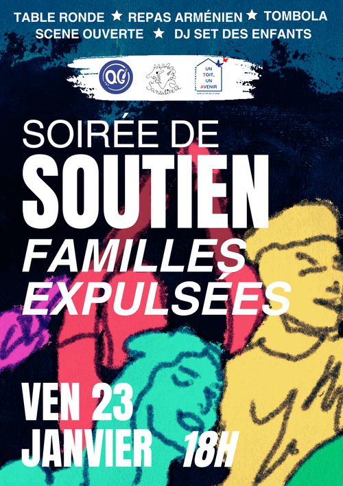 Soirée de soutien aux familles expulsées