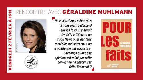 Rencontre avec Géraldine Muhlmann