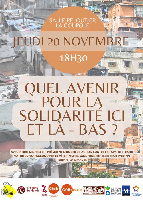 Quel avenir pour la solidarité ici et là-bas?