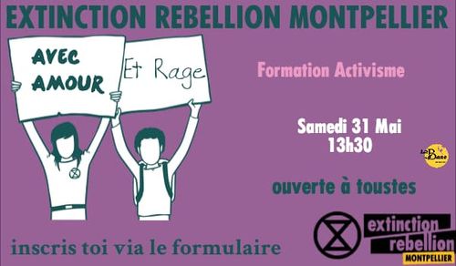 Formation Activisme - Désobéissance Civile Non Violente par XR