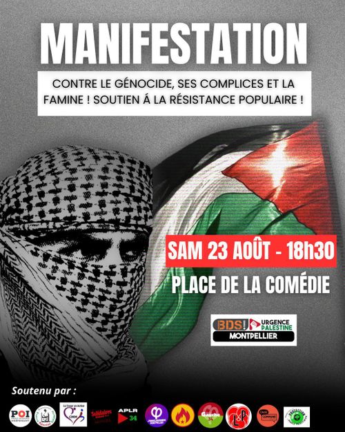 Contre le génocide à Gaza