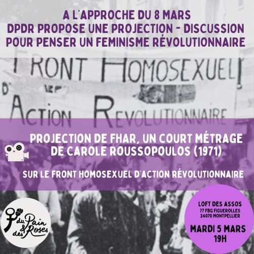 comment penser un féminisme révolutionnaire ? Projection docu FAHR