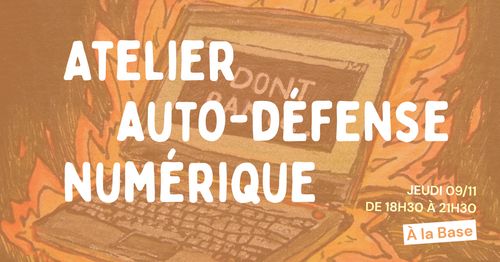 Atelier d'auto-défense numérique 