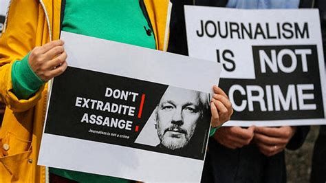Rassemblement pour demander la libération de Julian Assange, pour empêcher son extradition vers les États-Unis