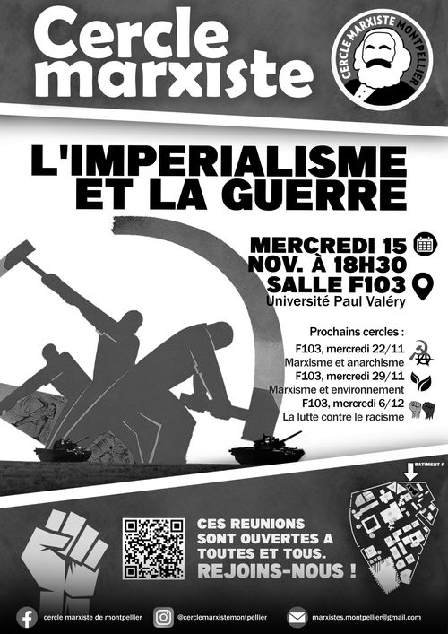 Cercle Marxiste: l'impérialisme et la guerre