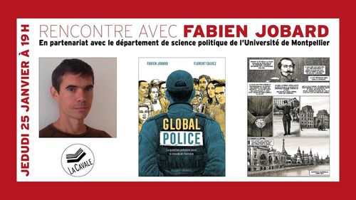 Rencontre avec Fabien Jobard, co-auteur de la BD Global Police