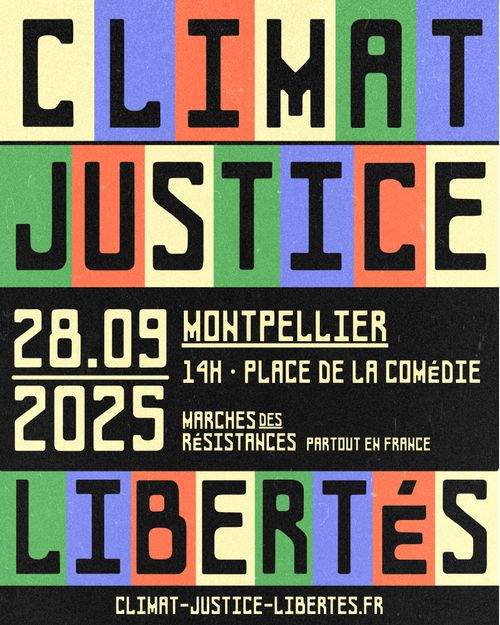 Marche des résistances - Climat, Justice, Libertés !