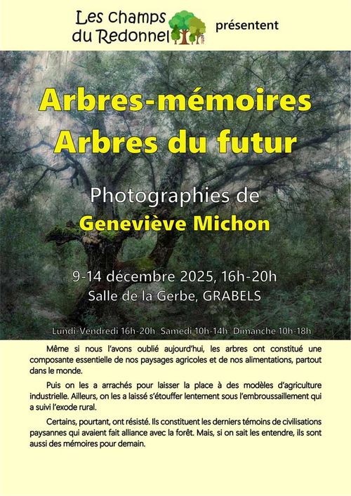 "Arbres mémoire, arbres du futur" 