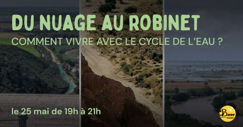 Du nuage au robinet : comment vivre avec le cycle de l'eau (débat-conférence)