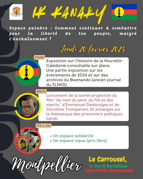 Soirée Projection/ Débats sur la KANAKY