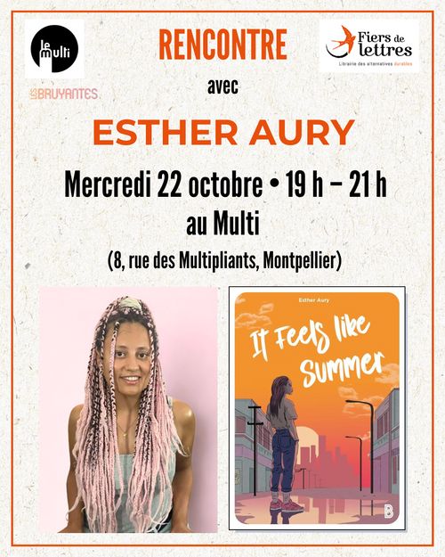 Rencontre avec Esther Aury | « It feels like summer »