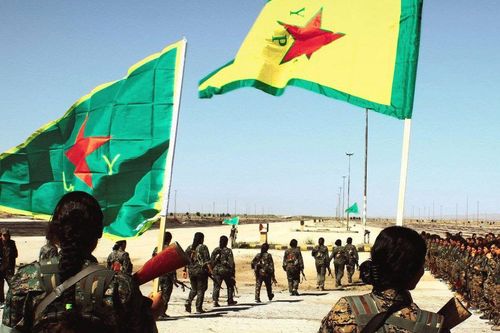 Manifestation en soutien au peuple kurde et au Rojava