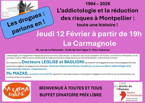 Les drogues parlons en !