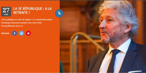 La 5ème République : A la retraite !