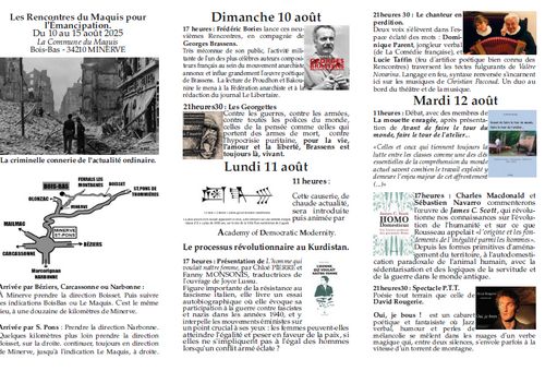 Les Rencontres du Maquis pour l'Émancipation