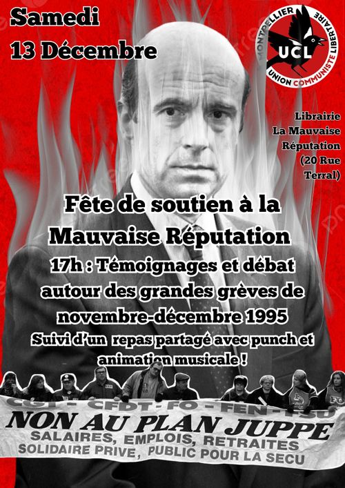 Fête de soutien à la librairie "La Mauvaise Réputation"