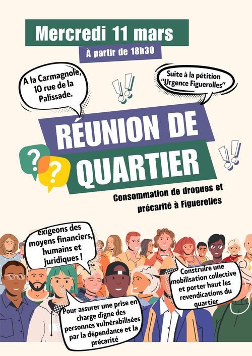 FIGUEROLLES SE MOBILISE ! - RÉUNION DE QUARTIER