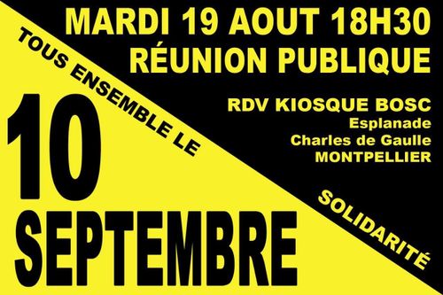 AG préparation du 10/9