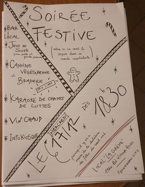 Soirée de fin d'année à "La Greve" 