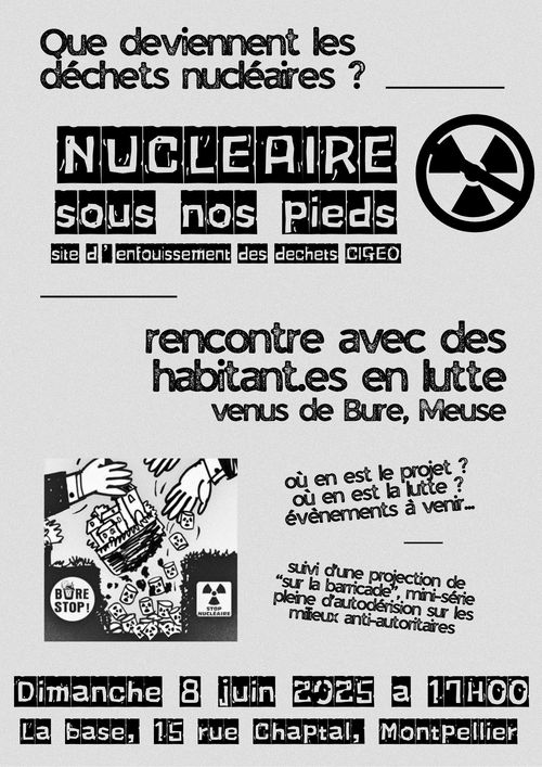 Infotour antinucléaire sur Bure