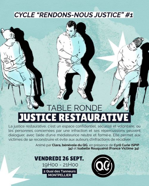 Table ronde sur la justice restaurative