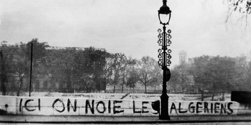 Rassemblement contre les violences policières racistes - Commémoration du crime d'État du 17 octobre 1961